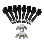Set of 8 Ignition Coils & Spark Plugs for Audi R8 RS5 V8 (2008–2015)