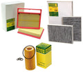 Mann Oil Air Carbon Cabin Filter Kit for Benz C216 W221 (2007–2013)