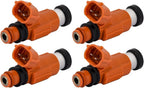 Set of 4 Fuel Injectors for Yamaha 115 HP Outboard (68V-8A360-00-00)