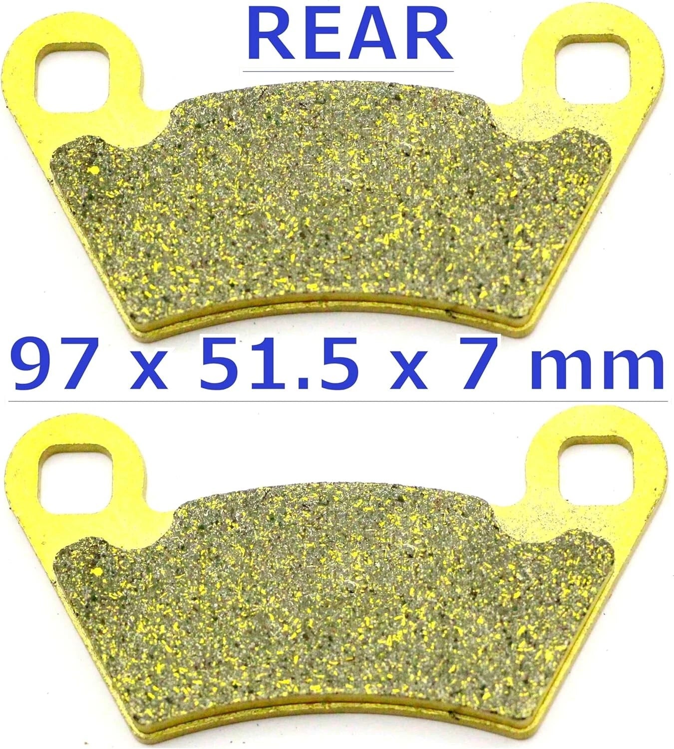 MC Brake Pads for Polaris Ranger 570 4x4 (2014–2024) Front Rear Brakes