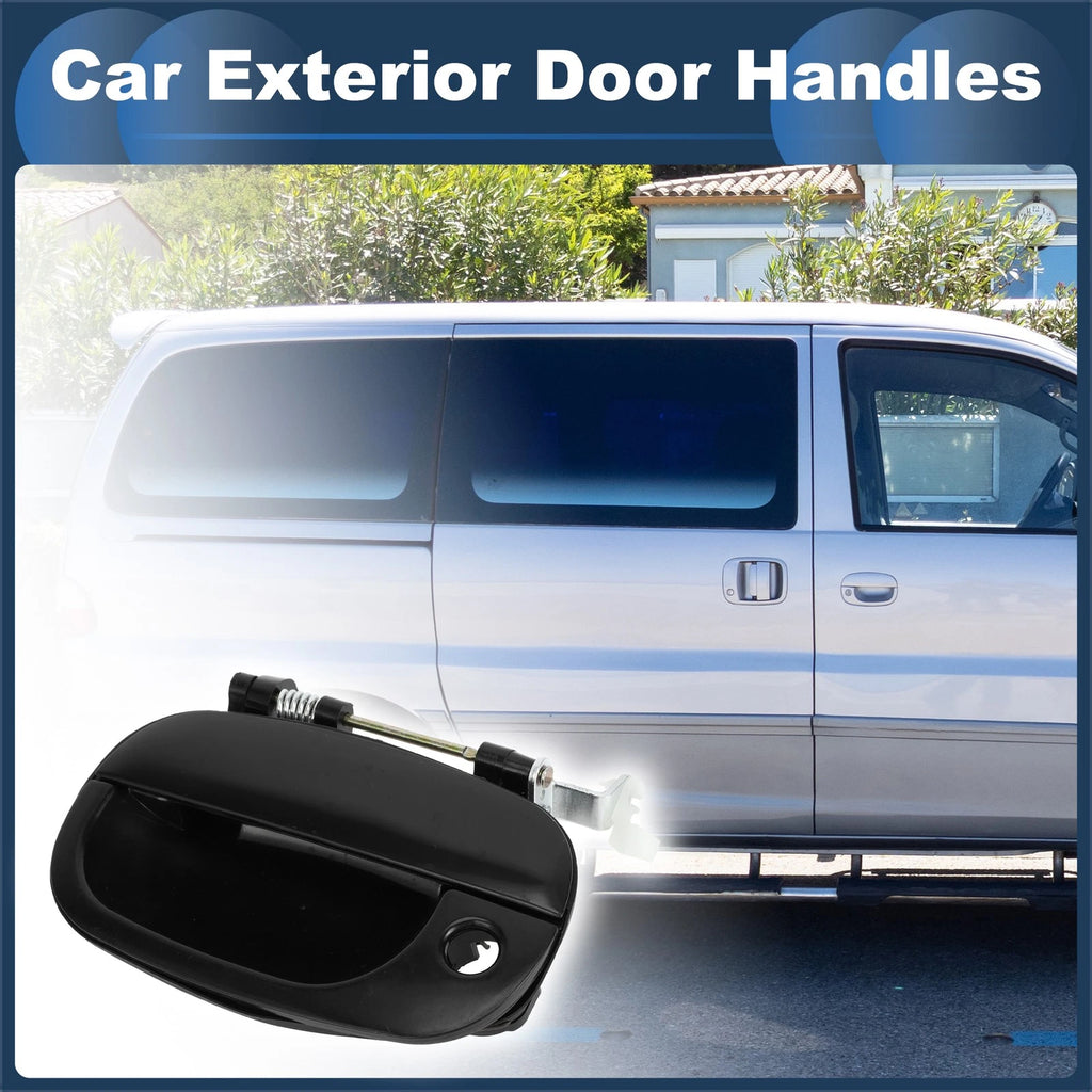 Front Left Door Handle for Hyundai H1 Starex (1998–2007) - Black