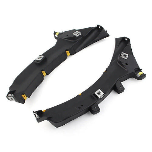 1 Pair Front Bumper Mount Bracket for Jaguar XF XFR (2012–2015) C2Z16532 C2Z16531