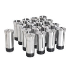 17PC Round Collet Set for 5C Lathe (Precision Tooling)