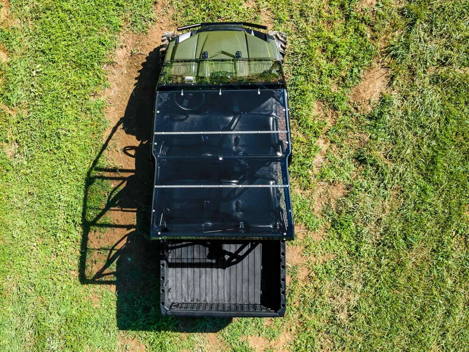 SuperATV Heavy Duty Tinted Roof for Polaris Ranger 570 Crew / 800 Crew (2015–2020)