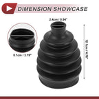 Outer CV Joint Boot Kit with Clamps for Honda Fit (2007–2008) 44018SENP01