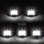 5Pcs LED Cab Roof Running Light Set for Ford Super Duty (1999–2016)