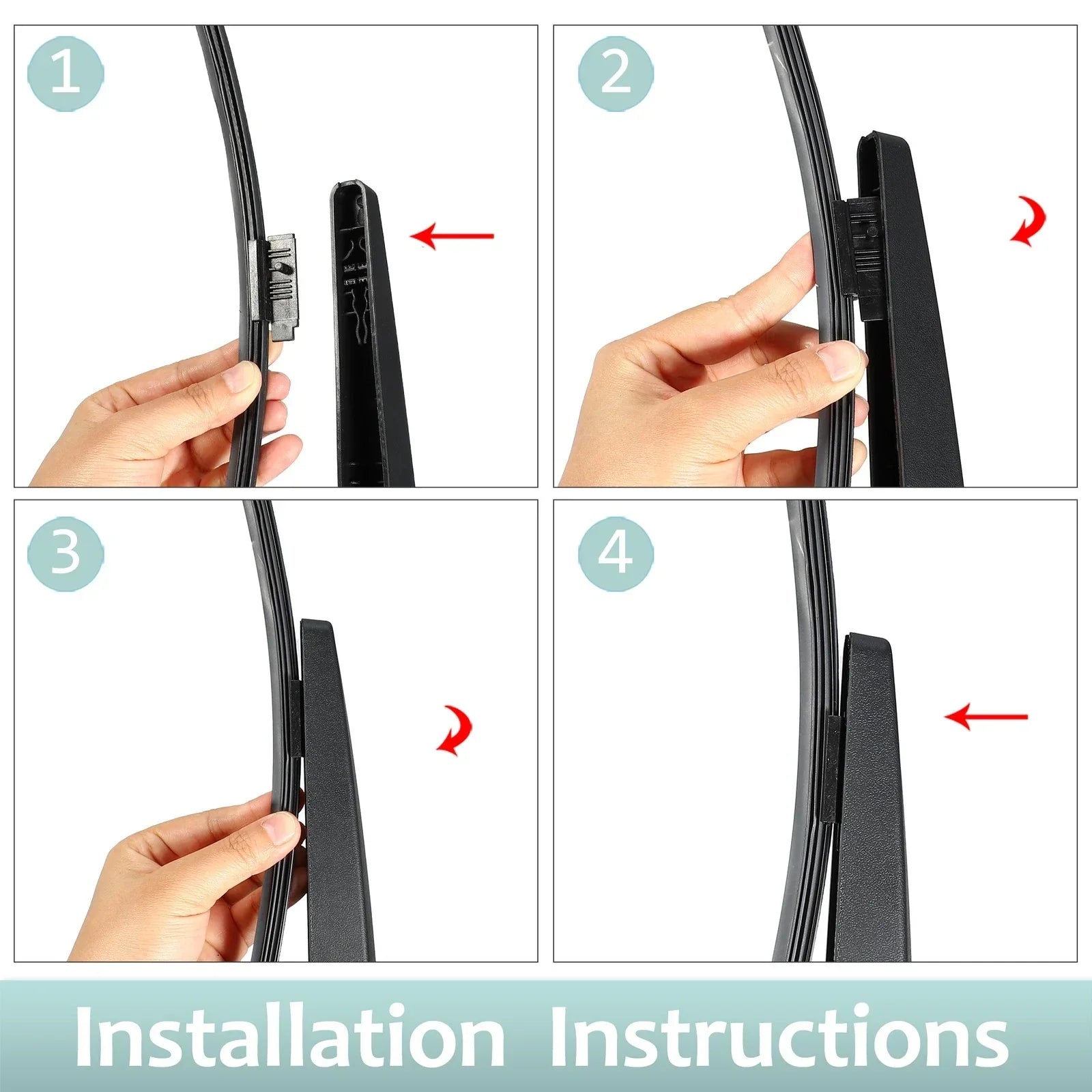 Wiper Blade Arm Set for BMW 3 Series E91 Rear Back (2004-2013)