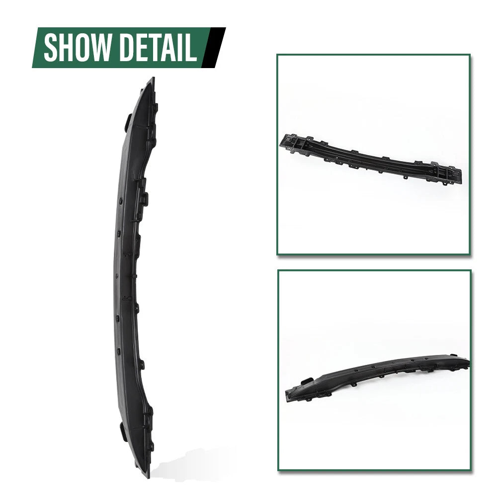 Rear Bumper Reinforcement Bar for Hyundai Sonata (2018–2019) Black