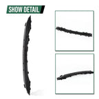 Rear Bumper Reinforcement Bar for Hyundai Sonata (2018–2019) Black