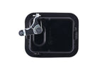 2 x Front LH+RH Black Outer Door Handle for Jeep Wrangler TJ (1997–2006)