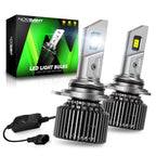 2X NOVSIGHT 9012 HIR2 LED Headlight Kit Bulbs 6500K 100W for HIR2 (2012–2018)