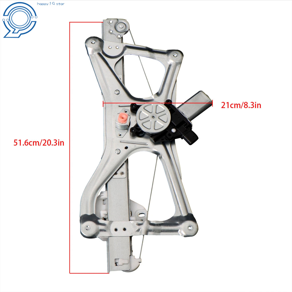 Power Window Regulator for Honda Civic Sedan (2006–2011) Front Left with Motor