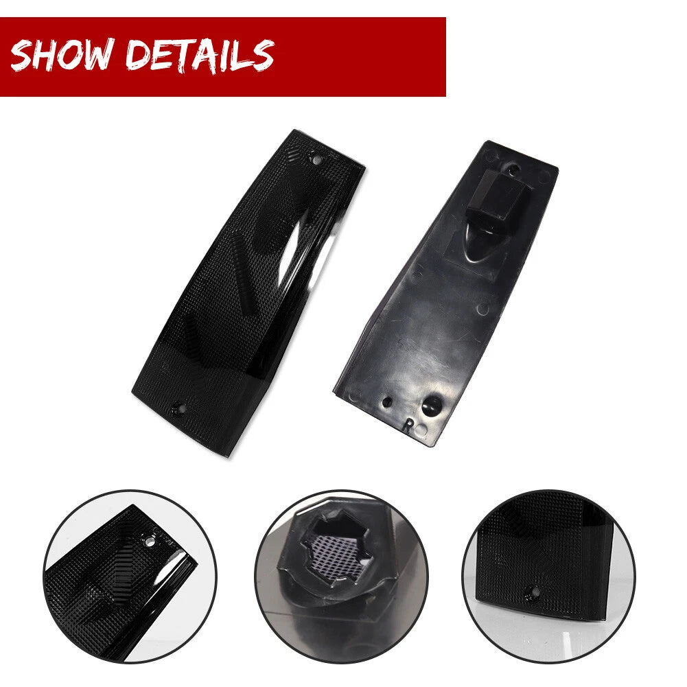 Smoke Lens Side Marker Light Reflector Pair for Jeep Cherokee/Wagoneer (84–96)