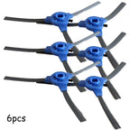 6 Pcs Side Brush Cleaning for Polaris PVCR 1226 (Robotic Models)