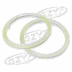 Pair 80mm COB LED Angel Eyes Halo Ring Fog Lamps for