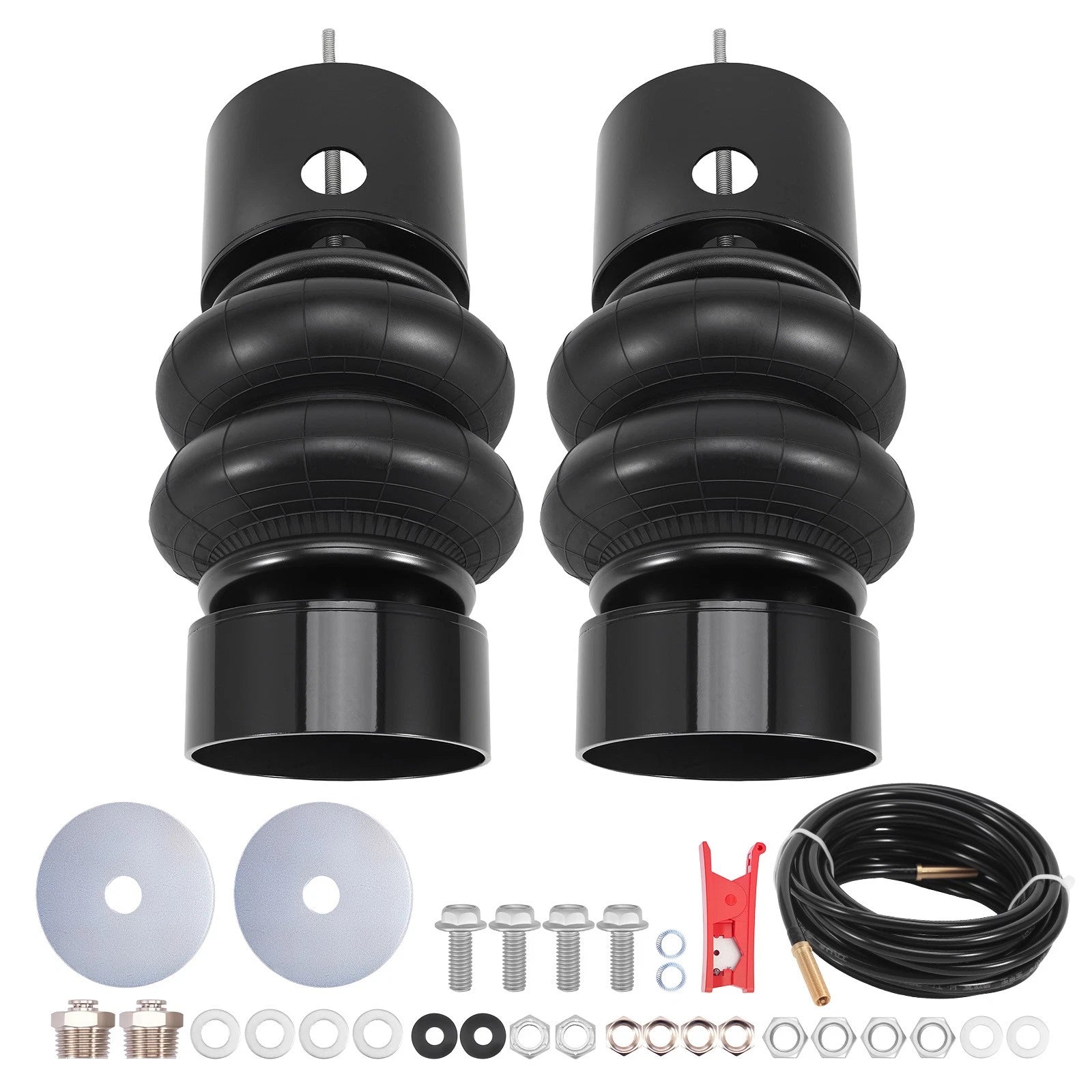 Set of 2 Front Air Suspension Bags Mount Brackets for Chevy GMC C2500 C3500 (1992–1998)