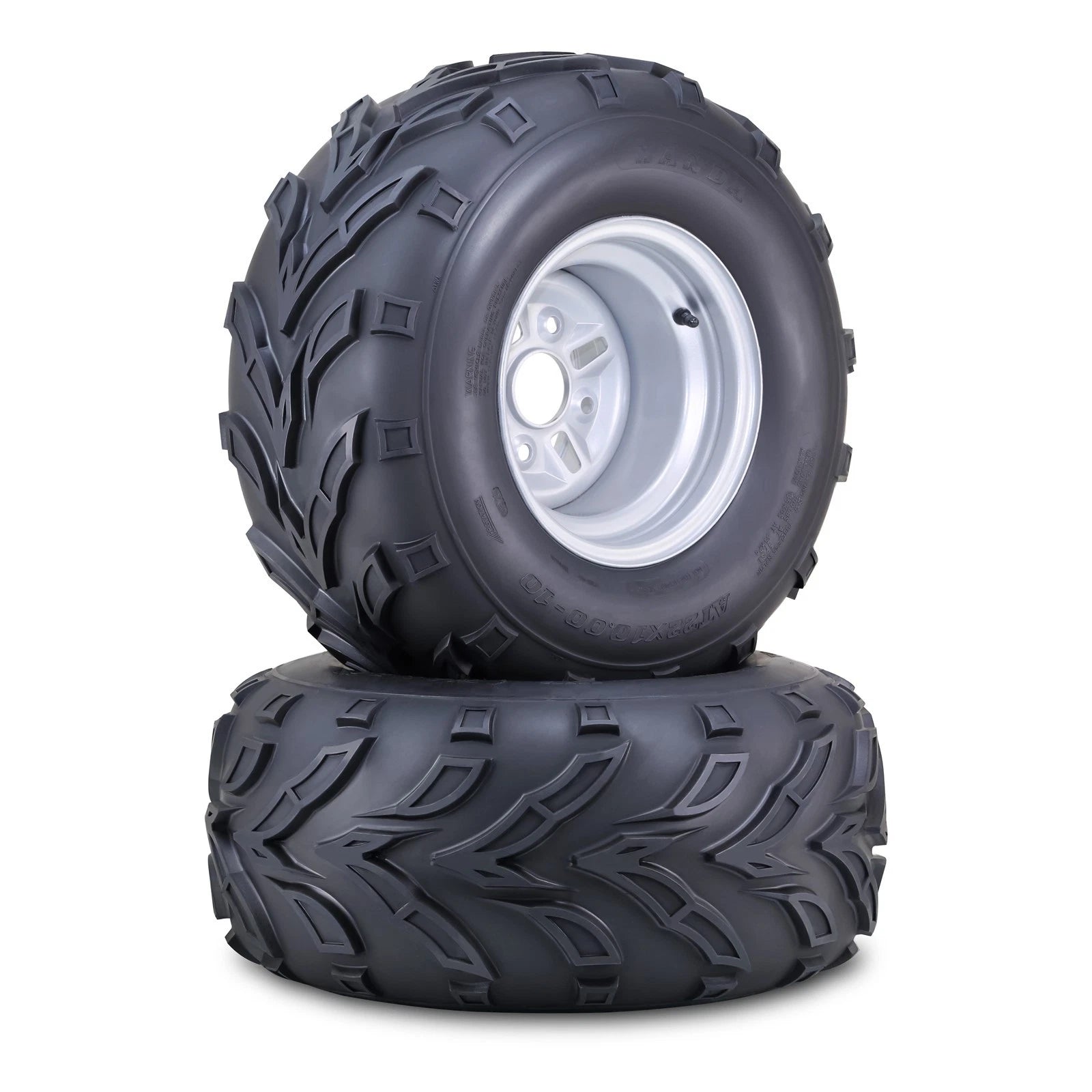2 WANDA Sport ATV Tire Wheel Assembly 22X10-10 for ATV (4x110mm PCD)