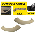 2 Pcs Beige Inner Door Pull Handle Cover Trim for BMW X1 X2 (2016–2021)