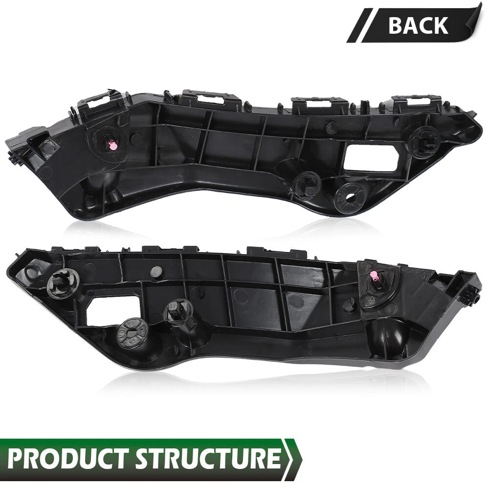 Set of 2 Front Bumper Retainer Brackets for Toyota RAV4 (2013–2015)