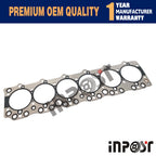 Head Gasket 6BG1 6BG1T for Isuzu TCM Hitachi JCB Excavator