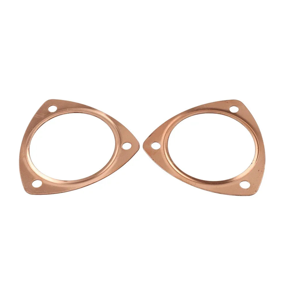 3.5" Copper Header Pipe Gaskets for Chevy SBC BBC (302-305)