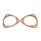 3.5" Copper Header Pipe Gaskets for Chevy SBC BBC (302-305)