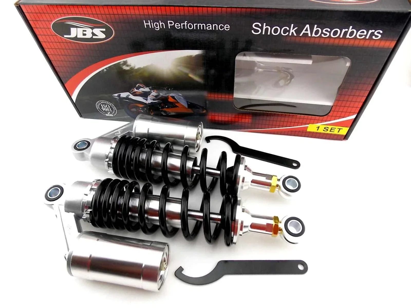 12 Inch JBS Air Nitrogen Cell Shock Absorbers for Harley Davidson