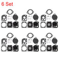6X Carburetor Repair Kit for Stihl BR500 BR550 BR600 (2002–2023) ZAMA RB-114