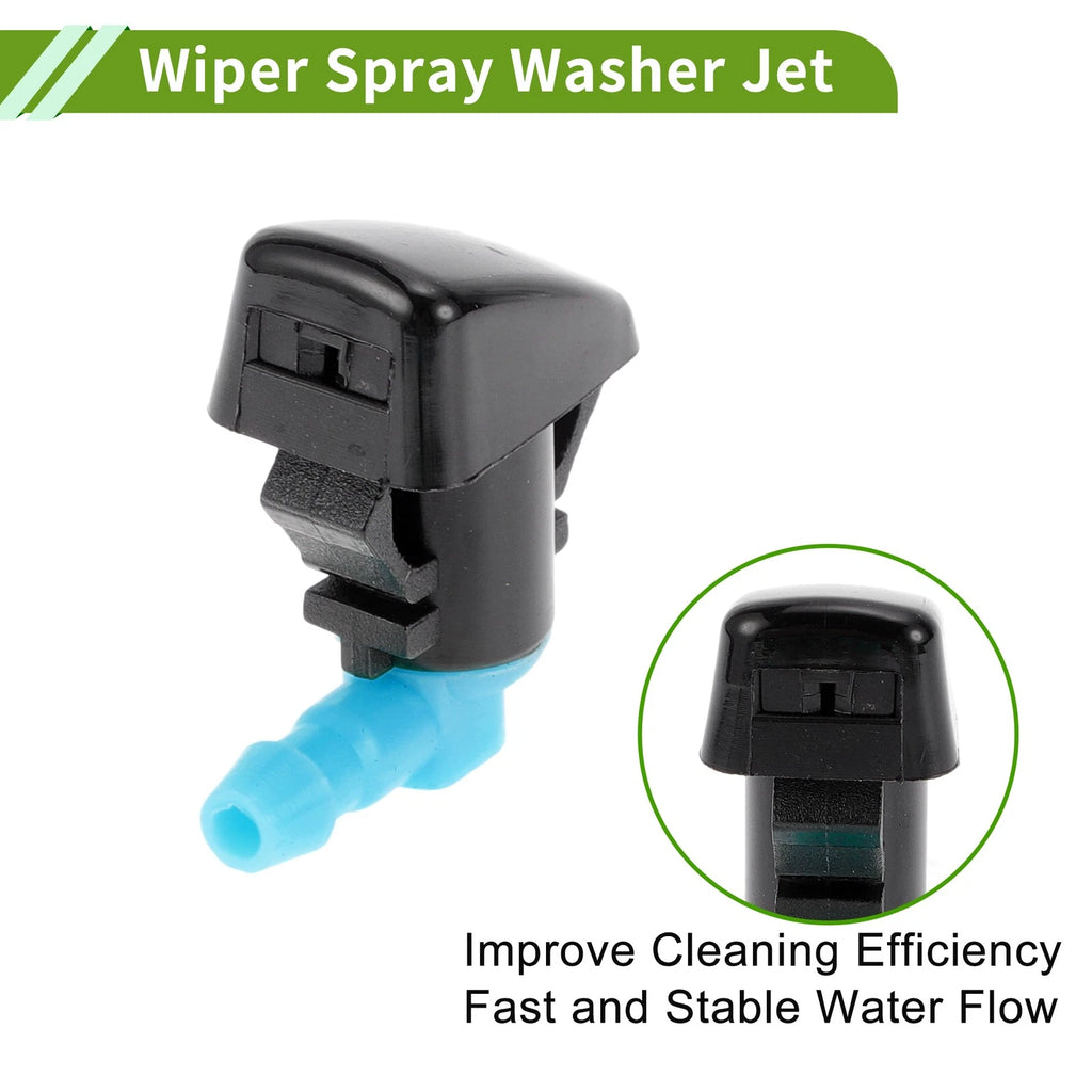 Windshield Washer Nozzle Set of 2 with Y Hose Connector for Lincoln (2007–2010)