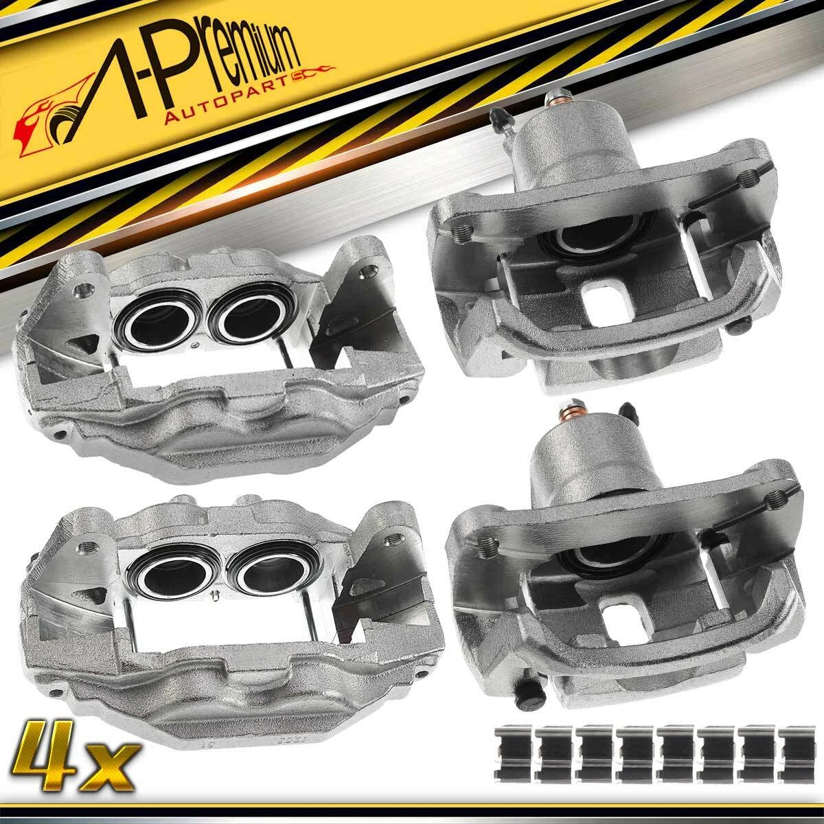 Front and Rear Brake Calipers for Toyota Tundra and Sequoia (2007-2016)