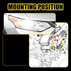 2X 6000K White Backup Reverse LED Lights for Various Models
