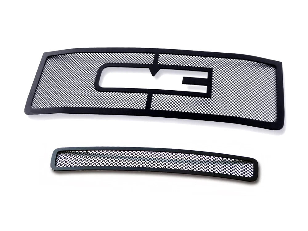Black Stainless Steel Mesh Grille for GMC Sierra 2500HD/3500HD (2011–2014)