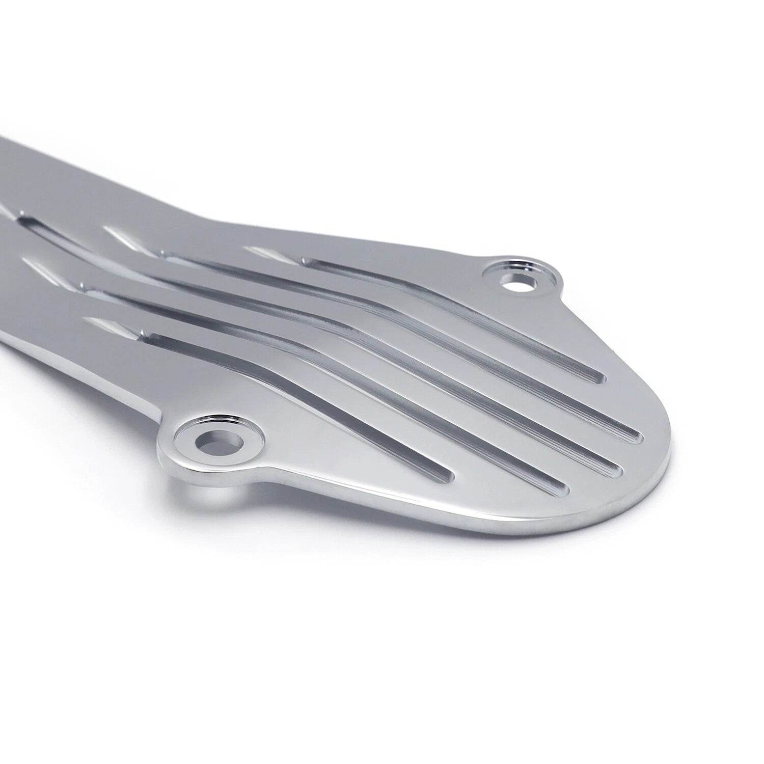 Drive Shaft Cover for Yamaha V-Star 650 (1998–2015) Chrome Groove