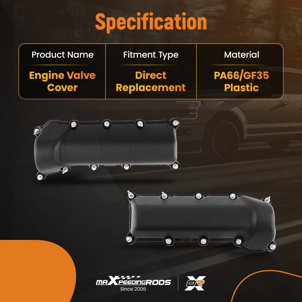 Engine Valve Cover with Gasket Kit for Jeep Liberty (2002–2012) Ram 1500 (2011–2012)