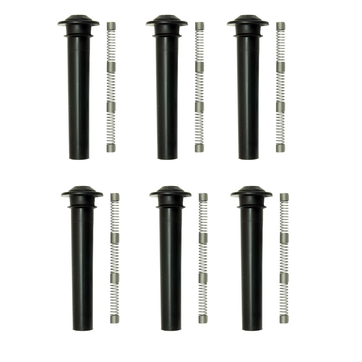 Set of 6 Ignition Coil Boots for Ford Escape Montego Sable Taurus Tribute (3.0L V6)