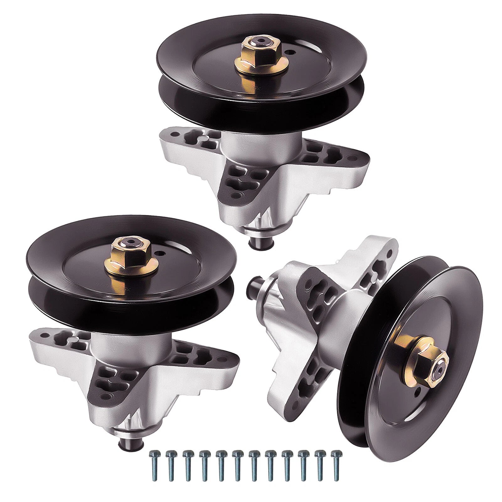 3X Spindle Assembly for MTD 50" Deck (918-04125B, 918-04125C, 918-04126)