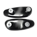 Mirror Block Off Base Plates for Suzuki GSX-R 600 750 1000 (2001–2004) Black