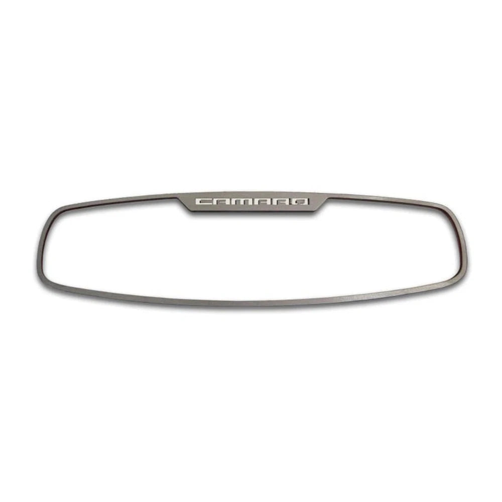 Rear View Mirror Trim Brushed Stainless for Chevrolet Camaro (2010–2014)