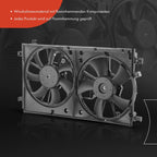 Dual Cooling Fan Assembly with Shroud for Toyota Prius (2016–2022)