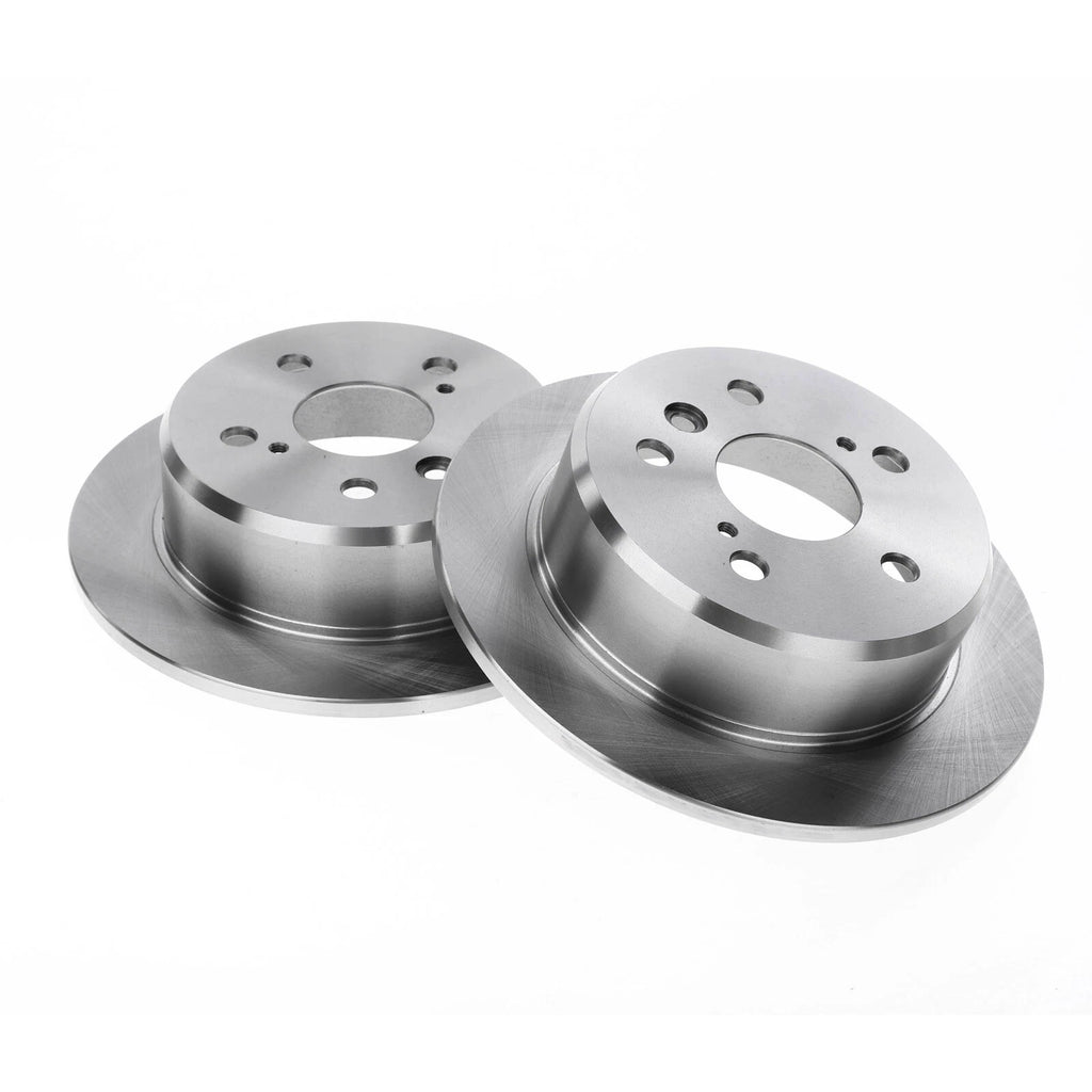 Rear Disc Brake Rotors & Ceramic Pads for Toyota Camry (2000–2001)