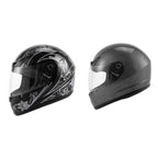 Flip Up Full Face Motorcycle Helmet for Street Motocross S M L XL Adult