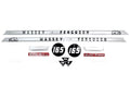 Bonnet Decal Set for Massey Ferguson 165 Tractors (1964–1975)