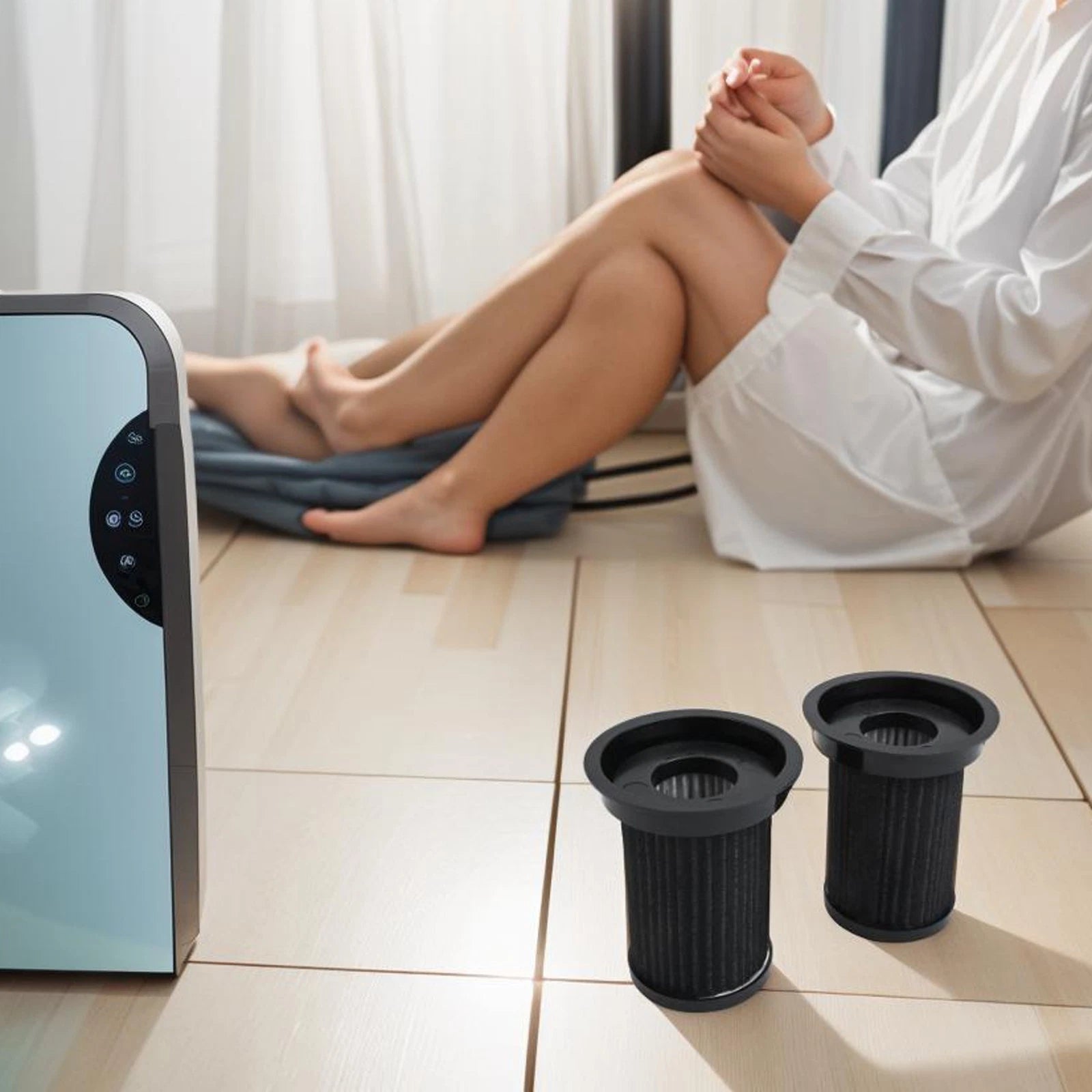 2X High Efficiency Replacement Filters for Home (Compatible with )