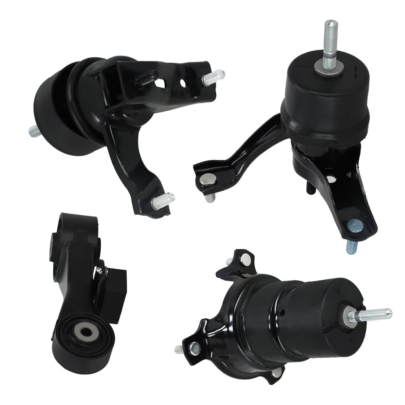 4X Engine Motor + Transmission Mount for Toyota Camry L4 2.5L (2012–2017)
