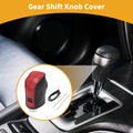 Gear Shift Knob Cover for Nissan Altima (2019–2024) Red Carbon Fiber Black