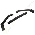 Front Bumper Lip Cover Trim for Infiniti Q50 Sport (2018–2020) - Painted Black