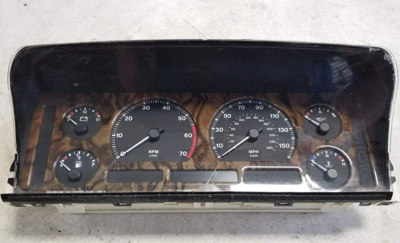 Speedometer Instrument Tachometer Dash Cluster for Jaguar XJ6 XJ12 (1995–1997)