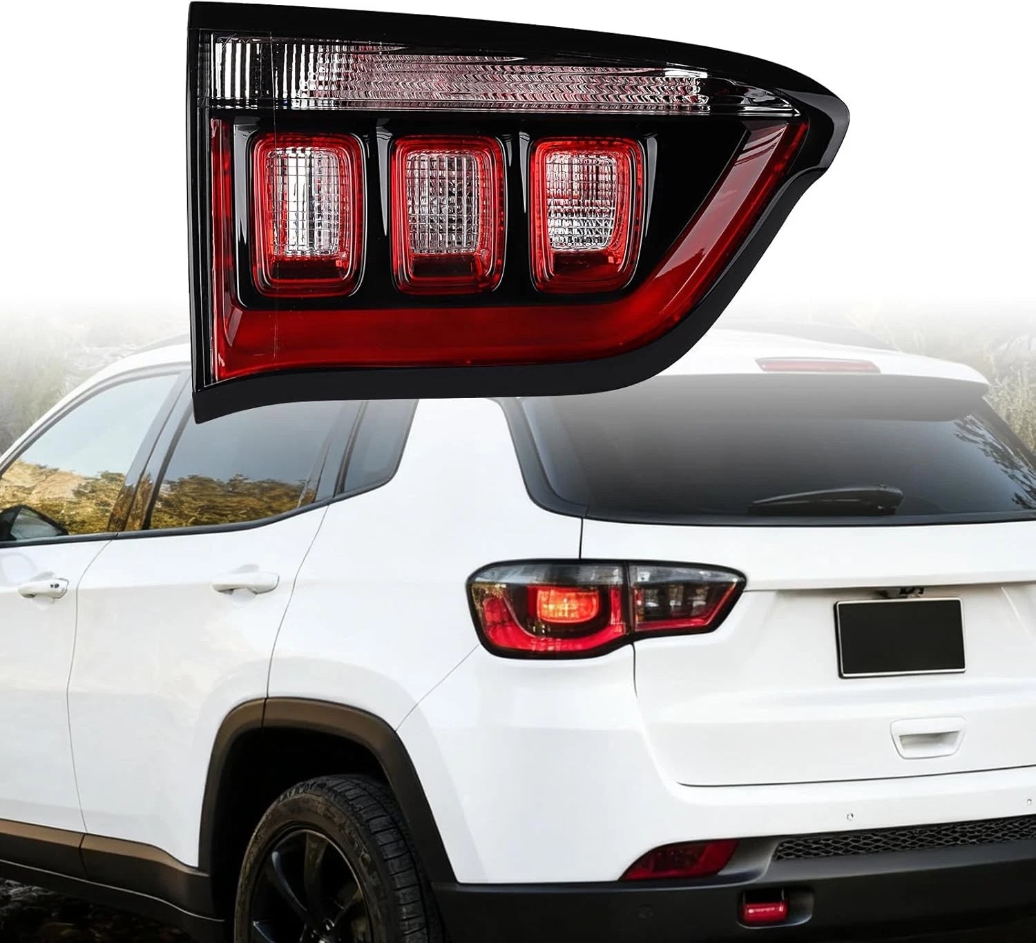 Left Inner Halogen Tail Light for Jeep Compass (2017–2026)