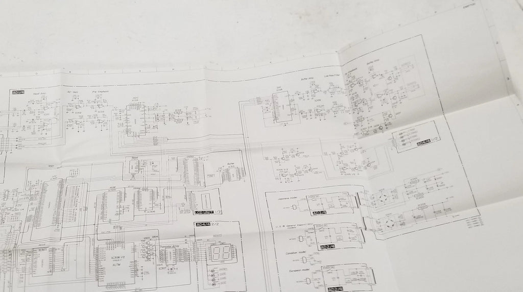 Yamaha EMP700 Multi-Effect Processor Service Manual & Parts List