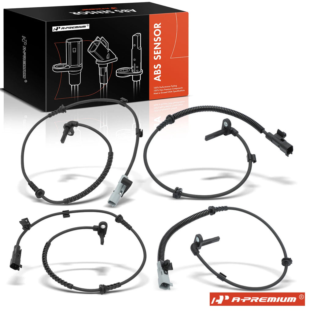 4X ABS Wheel Speed Sensor for Chevrolet Sonic (2012–2020)